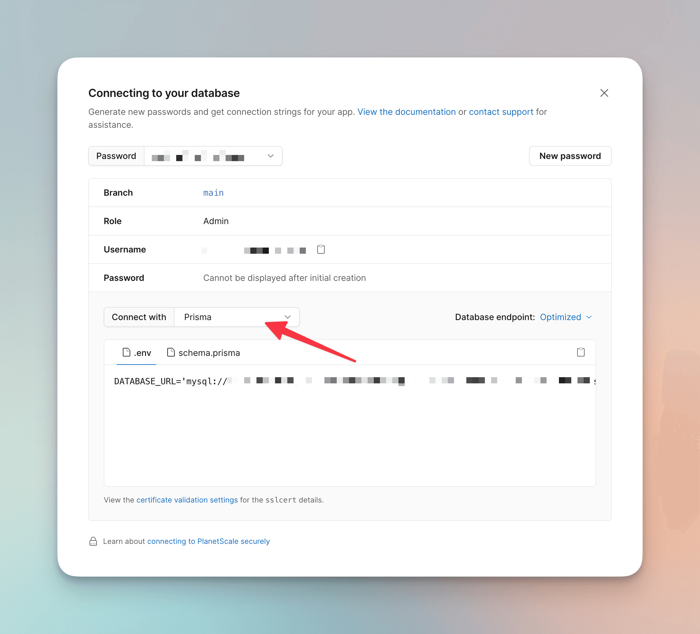 PlanetScale Connect Prisma